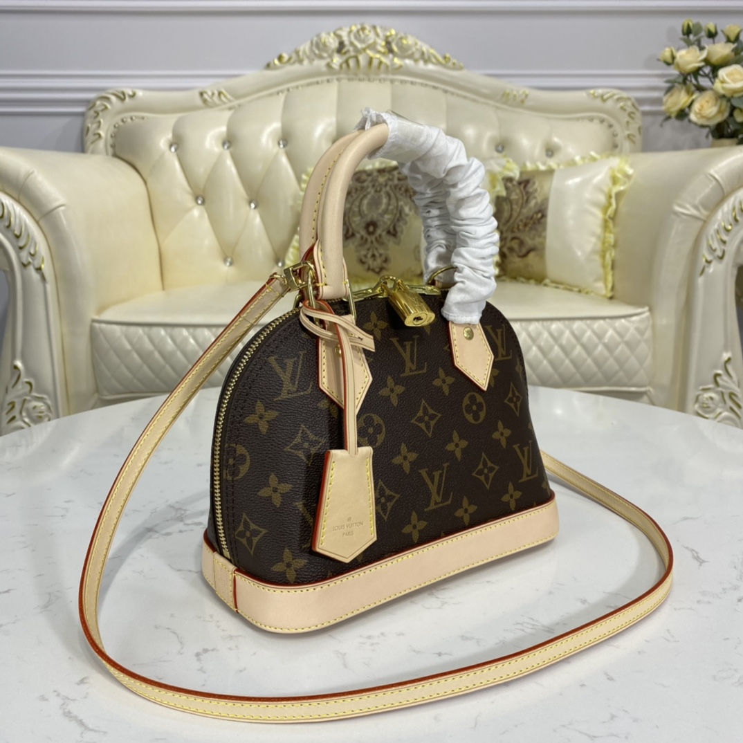 Louis Vuitton ALMA BB Monogram Handbag M53152 